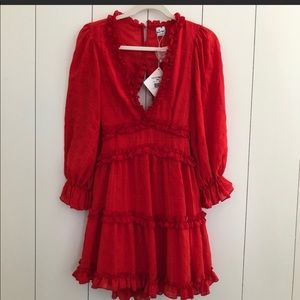 Hello Molly long sleeve mini dress